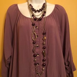 Spense Ladies Button-down Blouse B25